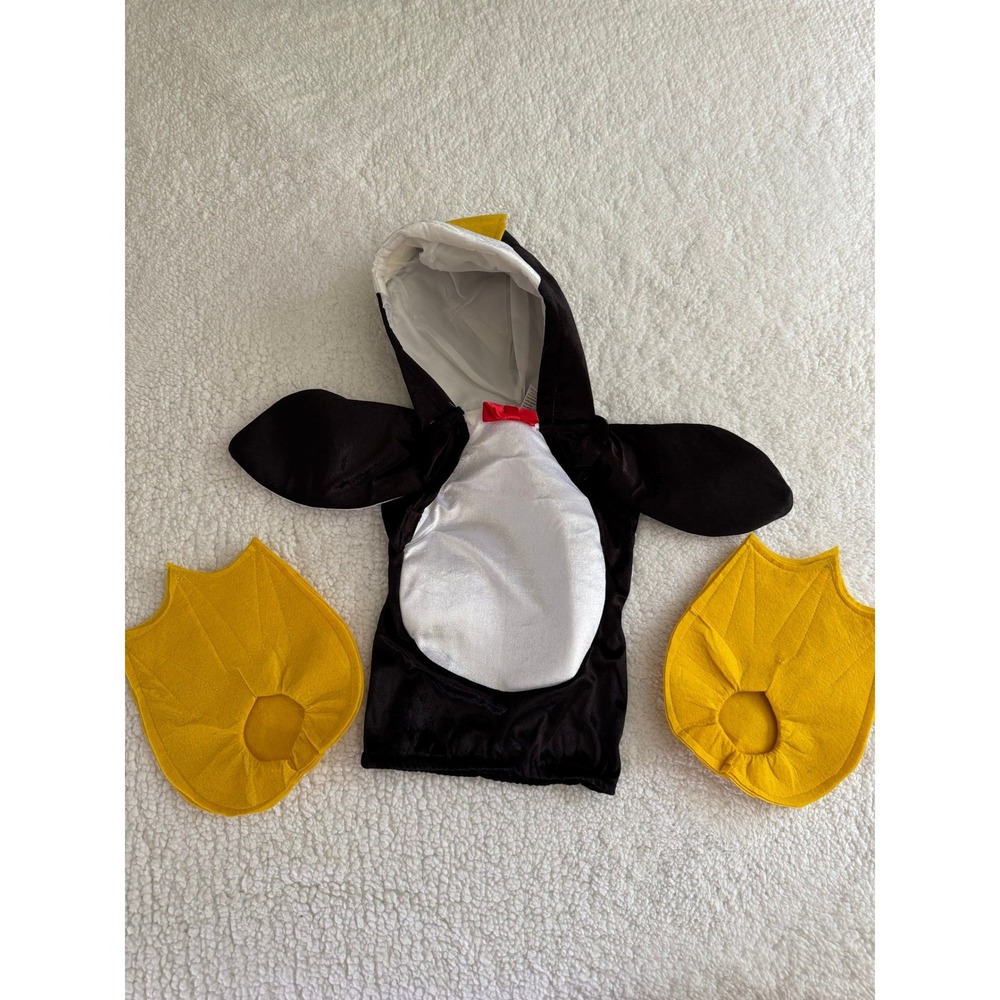 Kids Toddler Penguin Halloween Costume Hooded with Webbed Feet